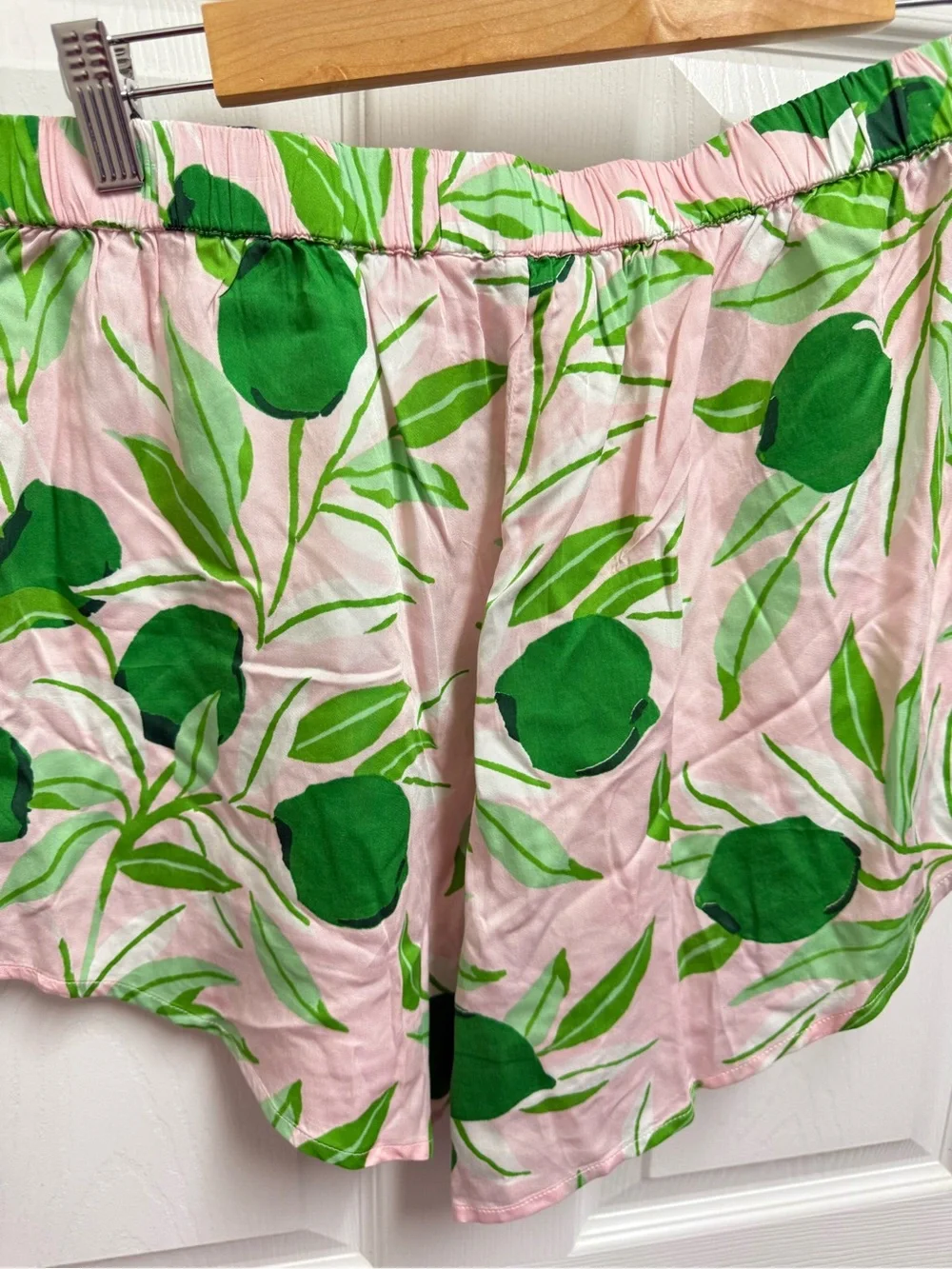 Printfresh Leaf Pajama Shorts - Picture 8 of 9